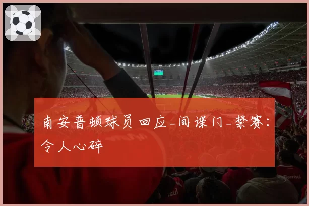 南安普顿球员回应_间谍门_禁赛:令人心碎